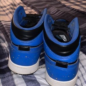 Nike air Jordan’s (Black and Blue)